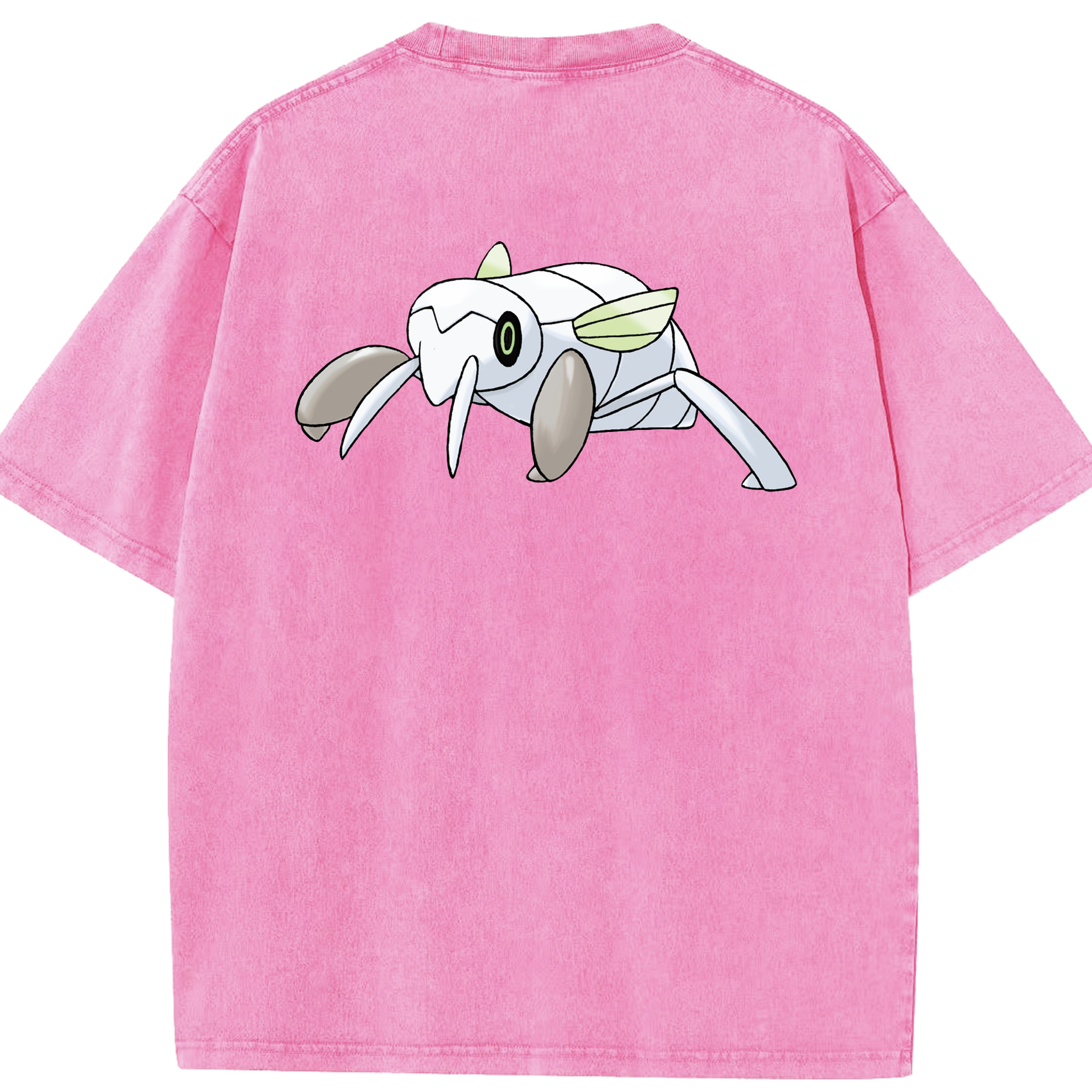 （画像用） ポケットモンスター Pokémon 綿100% ヴィンテージ風 半袖Tシャツ（背面プリント）